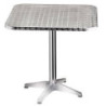 Aluminum Outdoor Restaurant Table 70X70