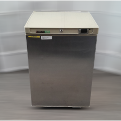 Used Anvil RCX200 Stainless Single Door Under Bench Fridge 170L