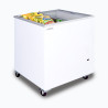 Bromic CF0200FTFG-NR Display Chest Freezer - 191L - Flat Glass Top