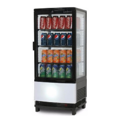 Bromic CT0080G4LW-NR Countertop Fridge - 78L - 1 Door - Flat Glass