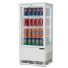 Bromic CT0080G4W-NR Countertop Fridge - 78L - 1 Door - Flat Glass