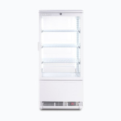 Bromic CT0080G4W-NR Countertop Fridge - 78L - 1 Door - Flat Glass