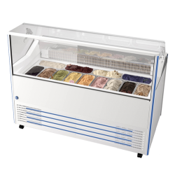 Bromic DELIGHT7 Gelato / Ice Cream Display Freezer - 7 Tub