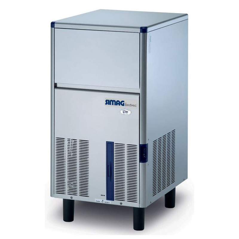 Bromic IM0050HSC-HE Self Contained Ice Machine - Hollow Cube - 47kg/24h - 17kg cap