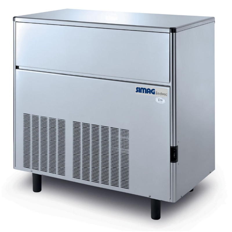 Bromic IM0113SSC Self Contained Ice Machine - Solid Cube - 115kg/24h - 50kg cap