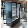 Used Huxford BMH36 Double Glass Door Upright Bottom Mount Fridge