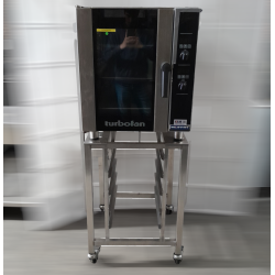 Used Turbofan E33D5 and SK33 Stand - Full Size Tray Digital Electric Convection Oven