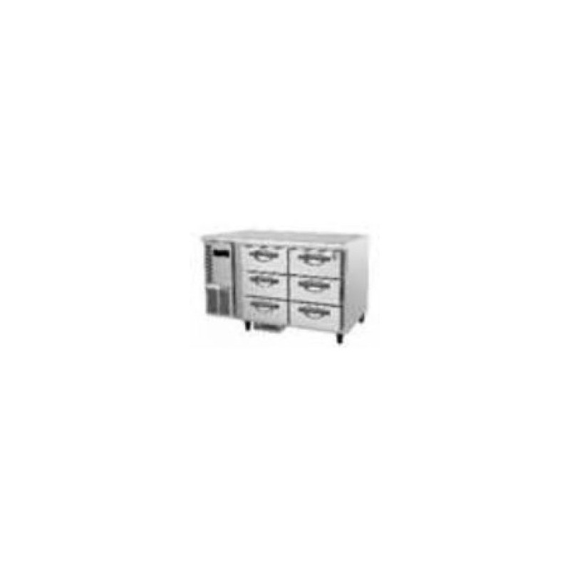 Hoshizaki Undercounter Storage Fridge 6 Drawers 270L RTC-125DEA-GN 