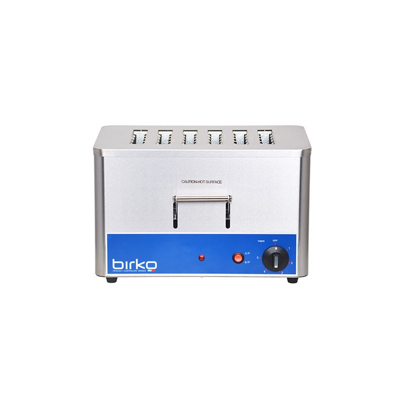 Birko Toaster 6 Slice (Vertical Slot) 1003203