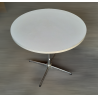 Used White Round Restaurant Cafe Tables