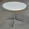 Used White Round Restaurant Cafe Tables