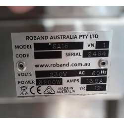 Used Roband SA15 Electric Salamander 15 slice