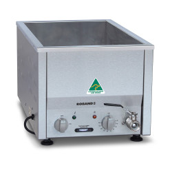 Roband BM21T   Counter Top Bain Marie narrow with thermostat 2 x 1/2 size, pans not included