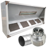 Commercial Exhaust Canopy 5000mm Fan & Duct Kit