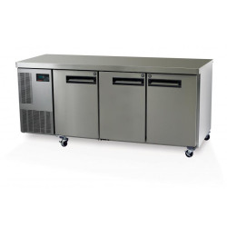 Skope  PG400 3 Solid Door 1/1 Underbench GN Fridge