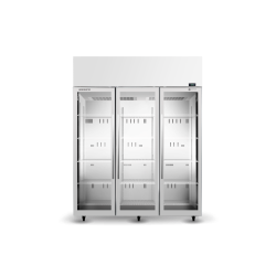 Skope  SKFT1500N-A 3 Glass Door Upright Display or Storage Freezer