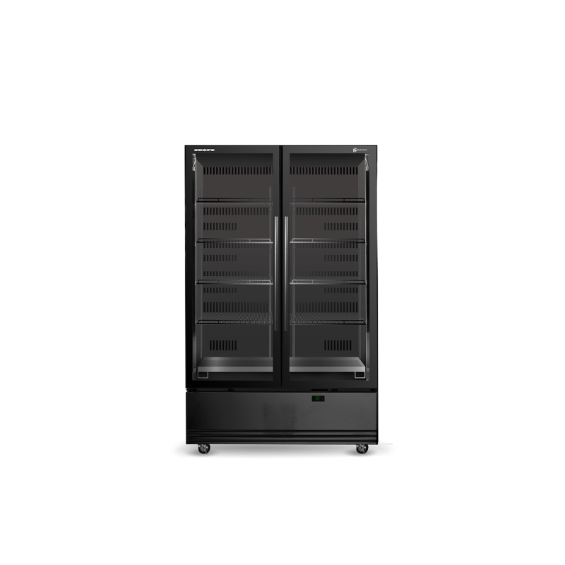 Skope  BME1200N-A 2 Glass Door Display or Storage Fridge