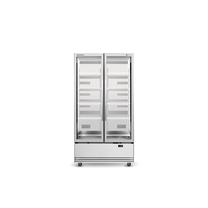 Skope  SKB900N-A 2 Glass Door Display or Storage Fridge