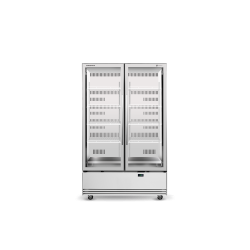 Skope  SKB1200N-A 2 Glass Door Display or Storage Fridge