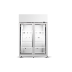 Skope  SKFT1300N-A 2 Glass Door Upright Display or Storage Freezer