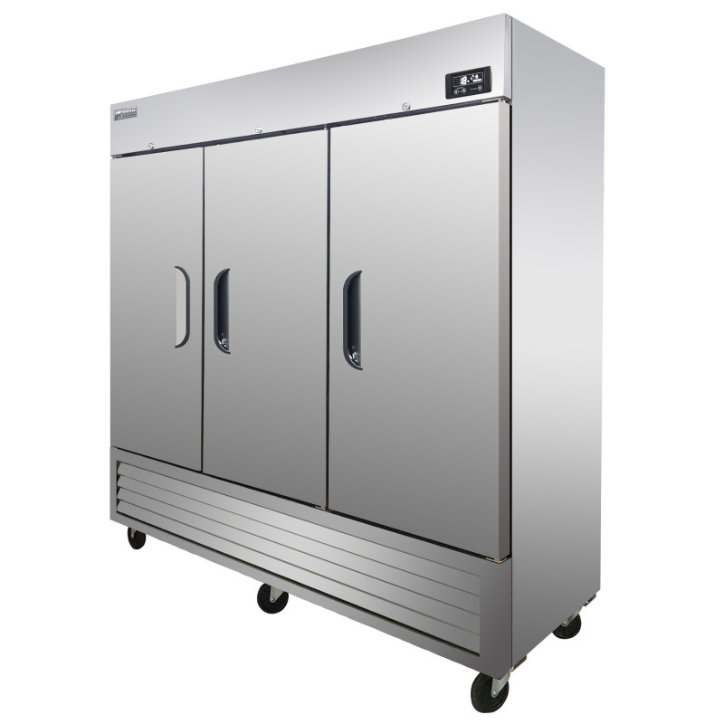 Fresh Refrigeration FRB-72FS Triple Solid Door Freezer