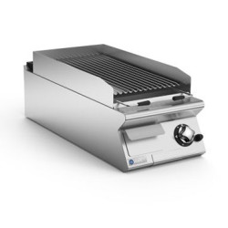 Mareno ANGPL94G-NG 90 Series 400mm Wide Gas Lava Grill Top Nat Gas