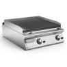 Mareno ANGPL98G-NG 90 Series 800mm Wide Gas Lava Grill Top Nat Gas