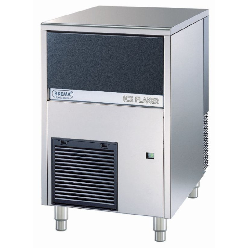 Brema GB903A Granular Ice Flaker With Internal Storage Bin. 95Kg Production. 30Kg Storage