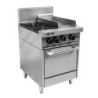 TRUEHEAT - RC Series 600mm Range w 2 Burners and 300mm Griddle Plate NG - RCR6-2-3G-NG