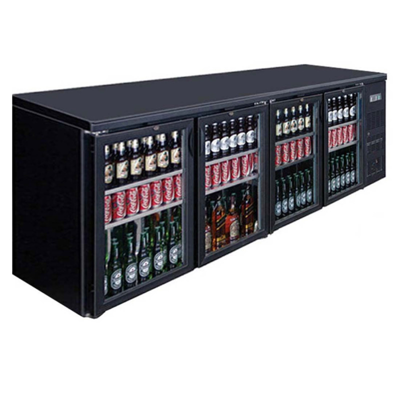 Thermaster Four Door Drink Cooler BC4100G