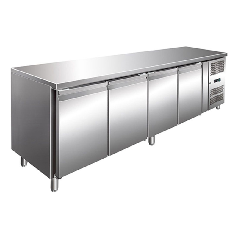 Thermaster GN4100TN TROPICALISED 4 Door Gastronorm Bench Fridge