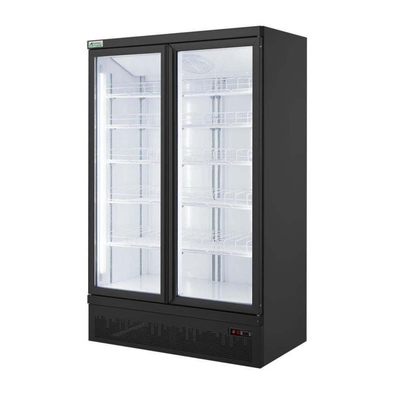 Thermaster Double Door Supermarket Fridge - LG-1000BGBM