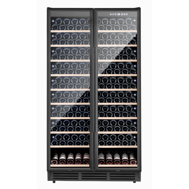 Thermaster Dual Zone Two Door Premium Wine Cooler WB-218B