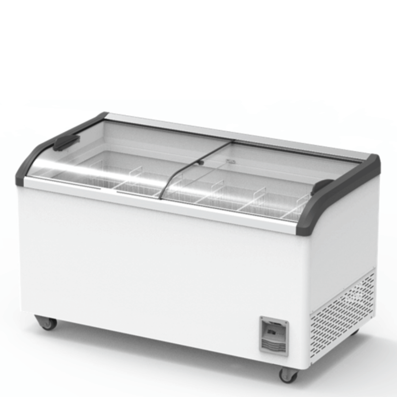 Thermaster Heavy Duty Supermarket Glass Sliding Lid Freezers 506L SD-506K