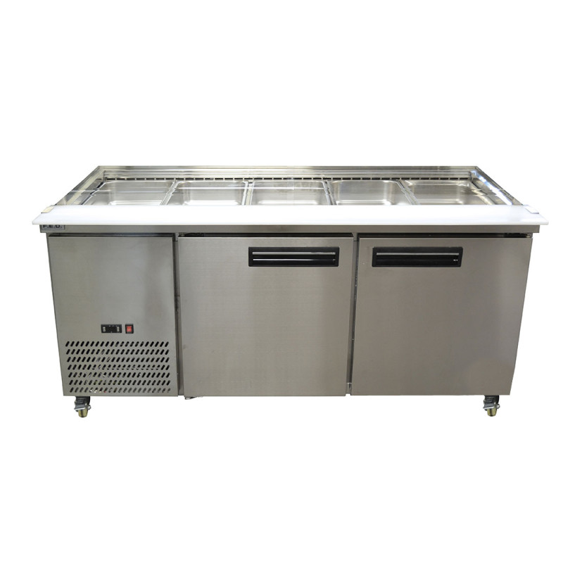 Thermaster PG180FA-B Bench Station Two Door - 5×1/1 GN Pans