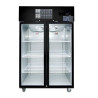 Thermaster SUCG1000B Double Door Upright Display Fridge (Black)