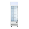 Thermaster Single Glass Door Colourbond Upright Drink Fridge LG-370P