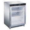 Thermaster Stainless Steel Upright Static Display Fridge XR200SG