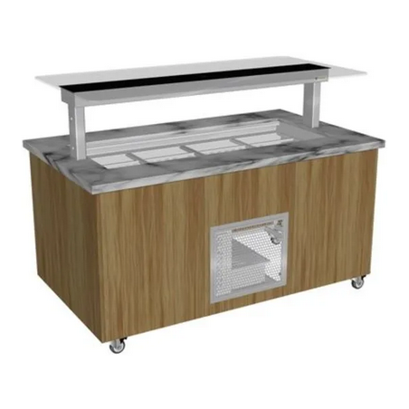 Culinaire  Mobile Refrigerated Island Bu