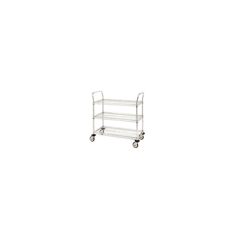 Stainless Steel Wire Service Trolleys 