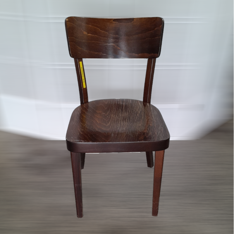 Used Thonet Dark Oak Rombus Cafe Chairs