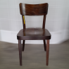 Used Thonet Dark Oak Rombus Cafe Chairs