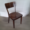 Used Thonet Dark Oak Rombus Cafe Chairs