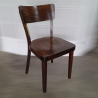 Used Thonet Dark Oak Rombus Cafe Chairs