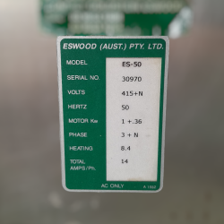 Used Eswood ES50 Pass Through Dishwasher