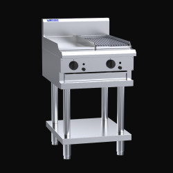 Luus CS-3P3C  300mm Griddle 300mm Chargrill