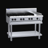 Luus CS-6B3P  6 Burner 300mm Griddle Cooktop