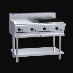 Luus CS-6P6C  600mm Griddle 600mm Chargrill