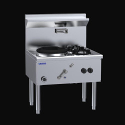 Luus WZ-1C2B  Single Hole Two Burner Compact Waterless Wok