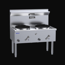 Luus WZ-2C  Two Hole Compact Waterless Wok